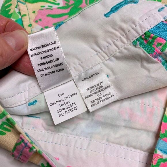Lilly Pulitzer Callahan Shorts Big Flirt floral print size 0 - Picture 8 of 8